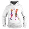 Softball Women Playing Color shirt