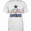 Some Gramdmas Play Bingo Real Grandmas Watch Her Cowboys T-Shirt