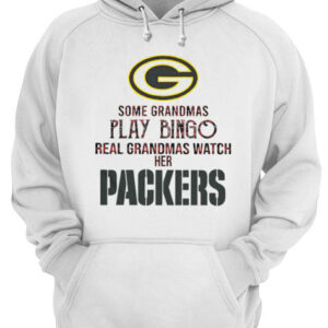 Some Gramdmas Play Bingo Real Grandmas Watch Her Packers shirt 2 Some Gramdmas Play Bingo Real Grandmas Watch Her Packers shirt 3