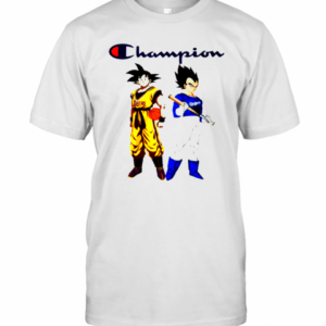 Son Goku And Vegeta Champions Los Angeles Dodgers And Los Angeles Lakers T-Shirt