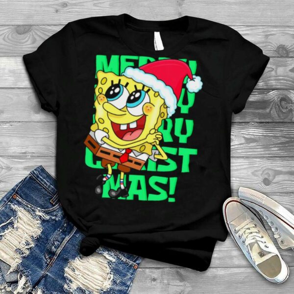 Spongebob Christmas Graphic Halloween shirt