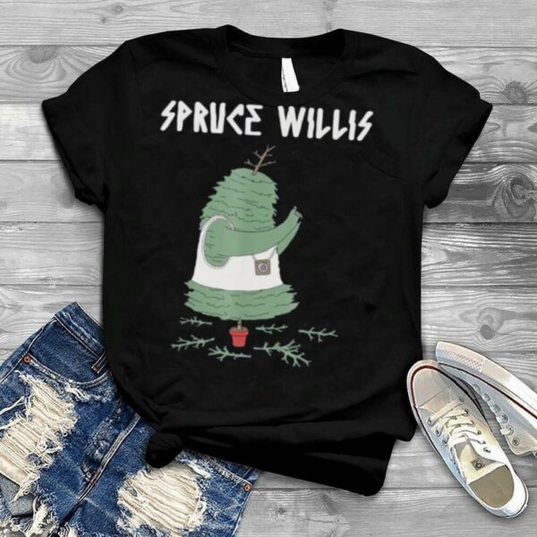 Spruce Willis Apparel Merry Christmas Tree Spy Shirt