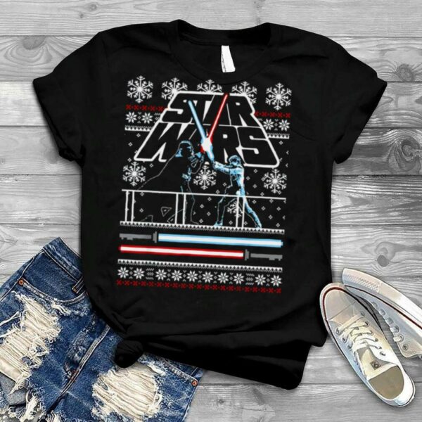 Star Wars Christmas Battle Ugly Christmas T Shirt