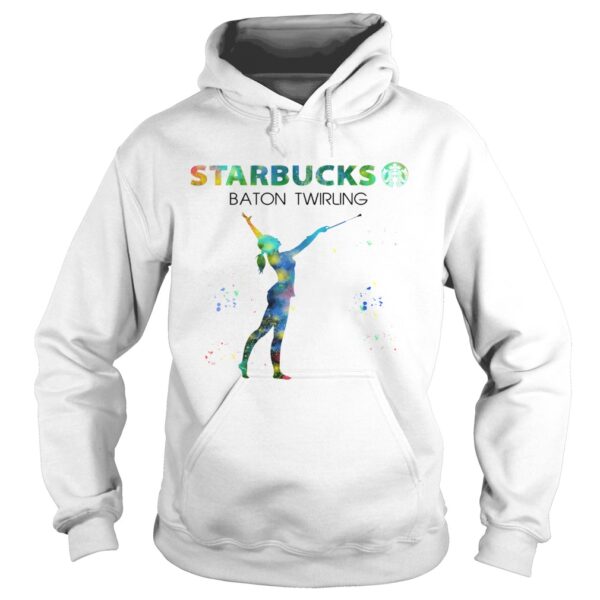 Starbucks Baton Twirling shirt