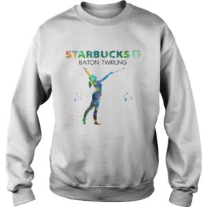 Starbucks Baton Twirling shirt 3