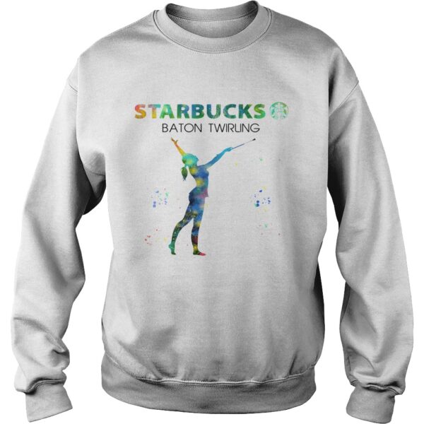 Starbucks Baton Twirling shirt