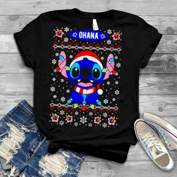 Stitch Ohana Christmas shirt