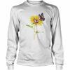 Sunflower And Butterfly Kansas City Chiefs Football Never Give Up shirt