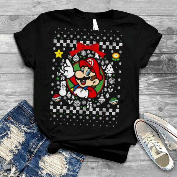 Super Mario Classic Ugly Christmas T Shirt