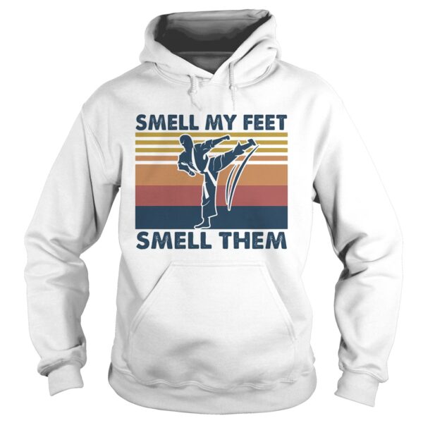 Taekwondo smell my feet smell them vintage shirt