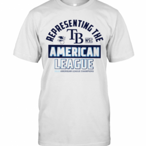 Tampa Bay Rays AL Champions White T-Shirt