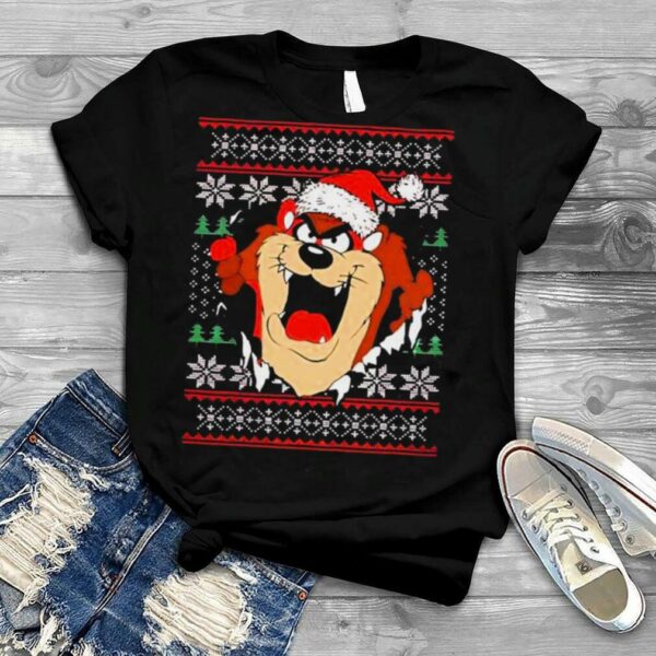 Tasmanian Devil 2022 ugly christmas shirt