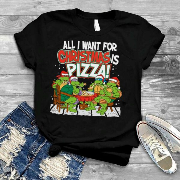 Teenage Mutant Ninja Turtles Pizza For Christmas shirt