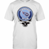 Tennessee Titans Football Skull T-Shirt