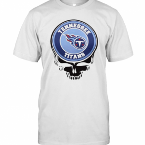 Tennessee Titans Football Skull T-Shirt