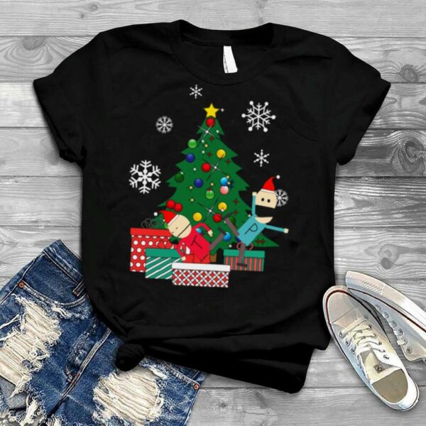 Terrance And Phillip Around The Christmas Tree South Park shirt