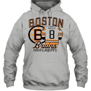 The Bruins 1990 Playoffs Boston 8 Neely shirt 3
