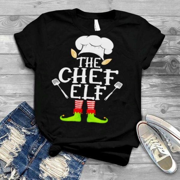 The Chef Elf Christmas Shirt