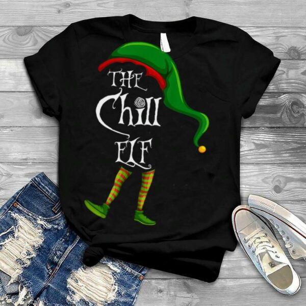 The Chil Elf Christmas Matching Family Xmas Party T Shirt