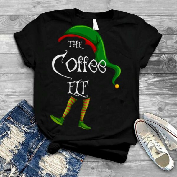 The Coffee Elf Christmas Matching Family Xmas Party T Shirt