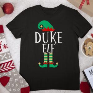 The Duke Elf Funny Family Matching Christmas Pajamas T Shirt