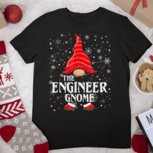 The Engineer Gnome Matching Family Group Christmas Pajama T Shirt