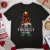 The Funniest Gnome Matching Family Group Christmas Pajama T Shirt