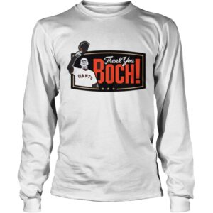 The Giants honor Bruce Bochy Thank You Boch TShirt 1 The Giants honor Bruce Bochy Thank You Boch TShirt 2