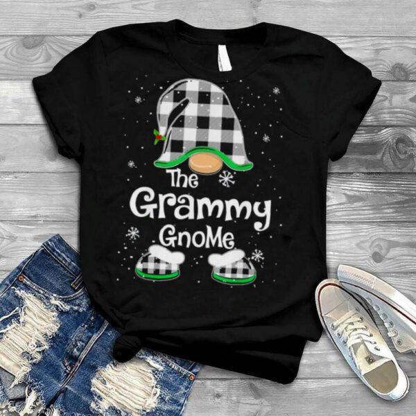 The Grammy Gnome Buffalo Christmas Pajama Shirt