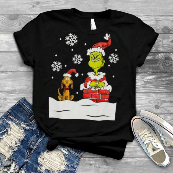 The Grinch And Max Chimneys Christmas 2022 shirt