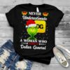 The Grinch Never Underestimate A Woman WHo Works AT Dollar General 2022 Christmas shirt