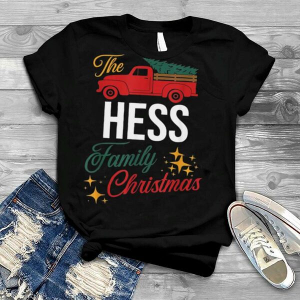 The Hess Family Christmas Matching Pajamas Group Shirt