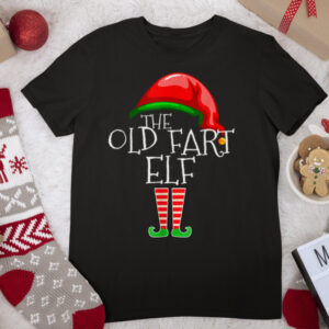 The Old Fart Elf Group Matching Family Christmas T Shirt