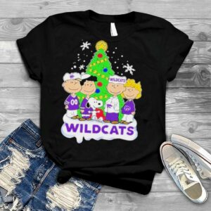 The Peanuts Characters K State Wildcats Christmas 2023 Shirt