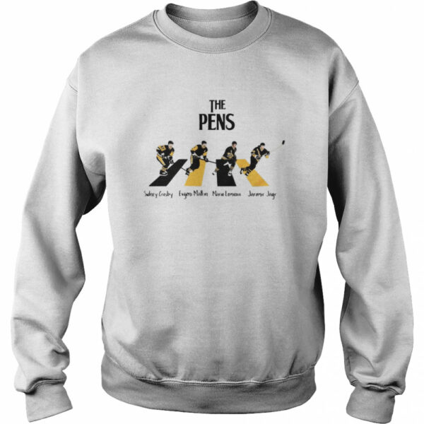 The Pittsburgh Penguins Sidney Crosby Evgeni Malkin Abbey Road shirt