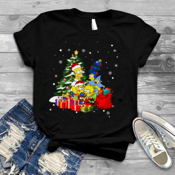 The Simpsons Bart Homer Marge Simpson Funny Christmas shirt