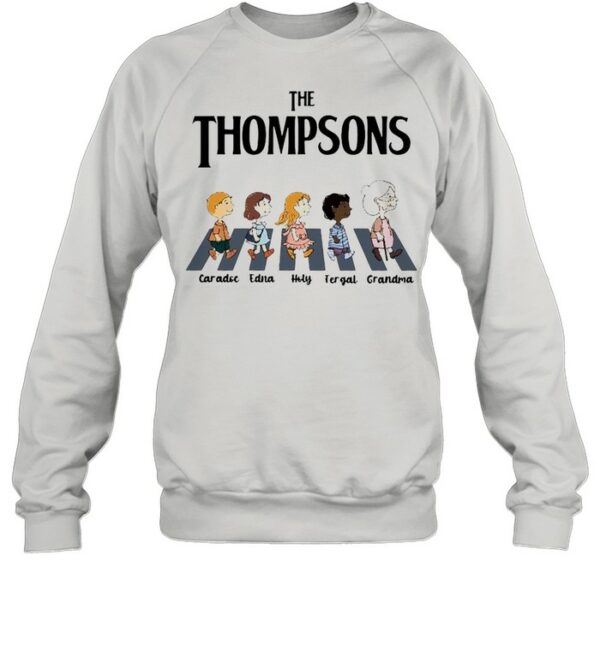 The Thompsons Caradoc Edna Holy Fergal Grandma abbey road shirt