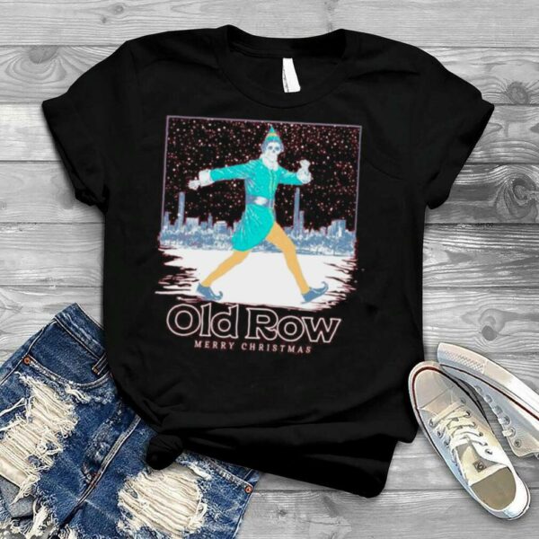 The skeleton Buddy Elf Merry Christmas old row shirt