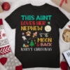 This Aunt Loves Nephew To The Moon And Back Christmas T Shirt
