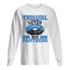 This Girl Loves Her Carolina Panthers Football Lips shirt