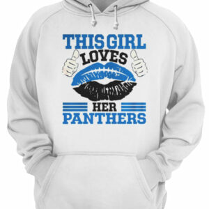 This Girl Loves Her Carolina Panthers Football Lips shirt 3