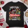This Is My Christmas Pyjama Pirate Dinosaur Skull Costume T Shirt