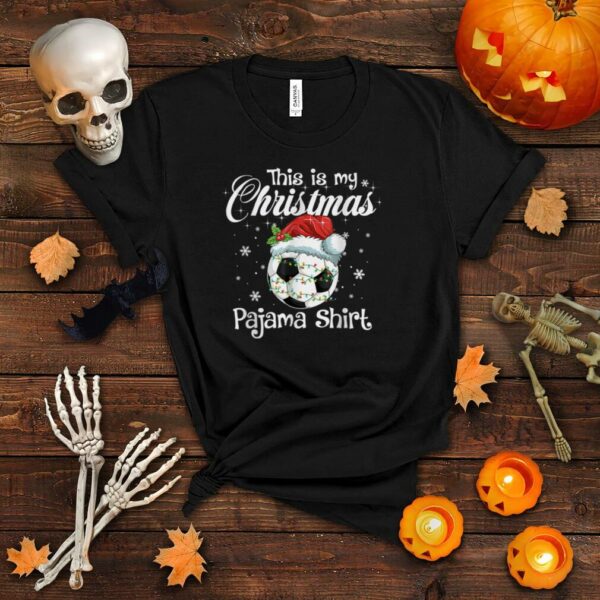 This Is My Christmas Soccer Pajama Gift For Boys Men T Shirt