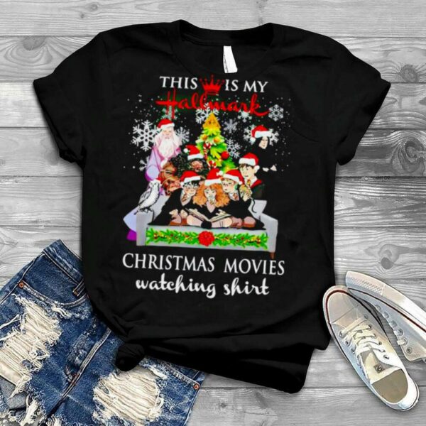 This Is My Hallmark Christmas Movies Watching Shirt Harry Potter Movies Shirt