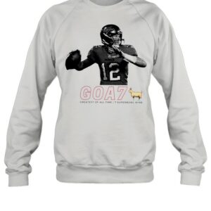 Tom Brady goa7 greatest of all time 7 super bowl wins shirt