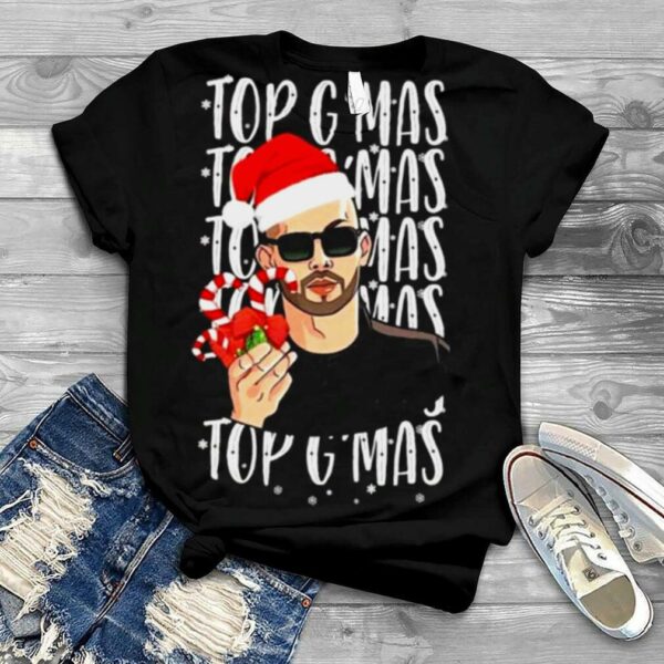 Top G Mas Hustlers University Christmas Shirt