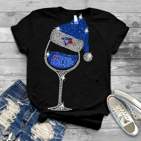 Toronto Blue Jays Noel hat glass Christmas shirt