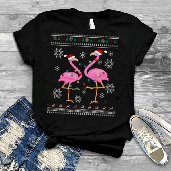 Ugly Flamingo Christmas shirt