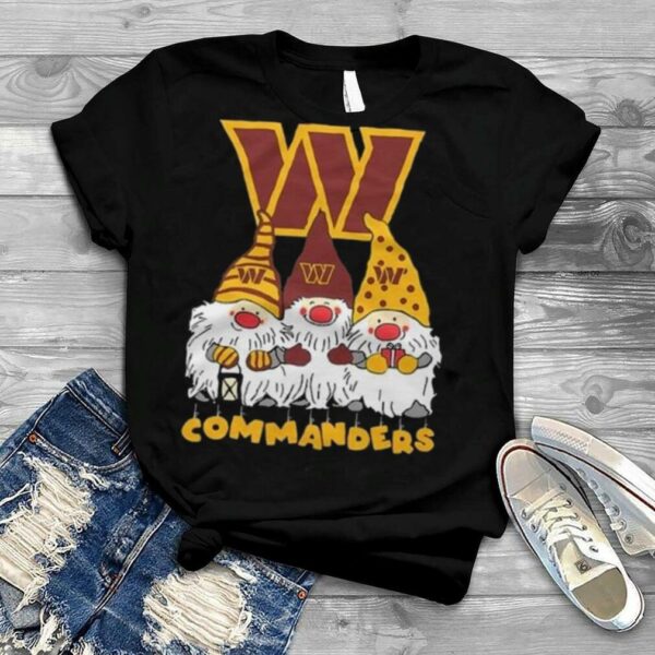 Washington Commanders The Gnomes Christmas Shirt