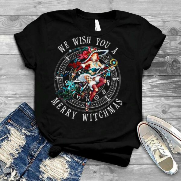 We Wish You A Merry Witchmas Christmas T shirt